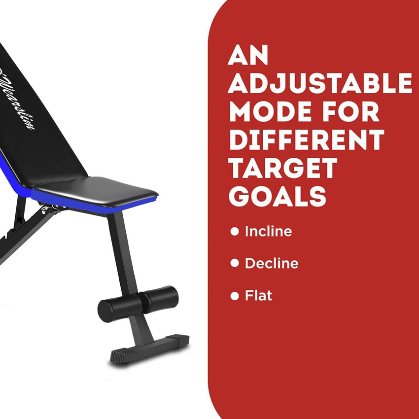 Wearslim Gym Bench for Full Body Workout Multipurpose Adjustable Fitness Weight Bench Multipurpose Fitness Bench Price in India Buy Wearslim Gym Bench for Full Body Workout Multipurpose Adjustable Fit...
