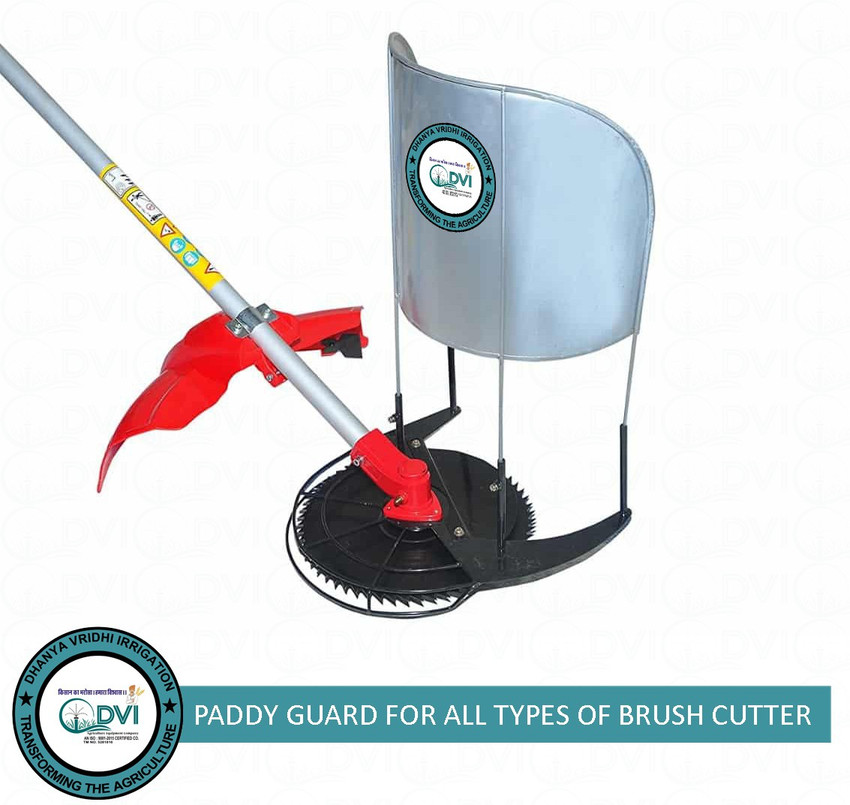 Grass cutter store with rice harvester