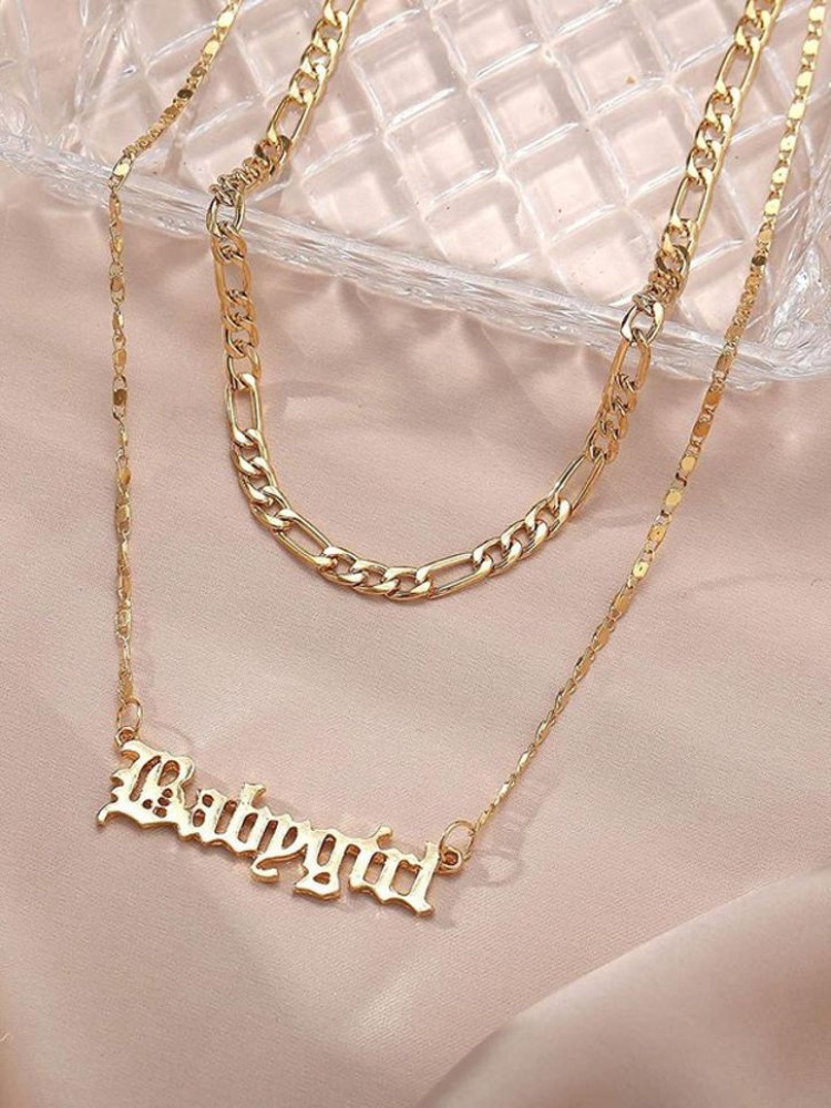 Baby girl hot sale chain necklace