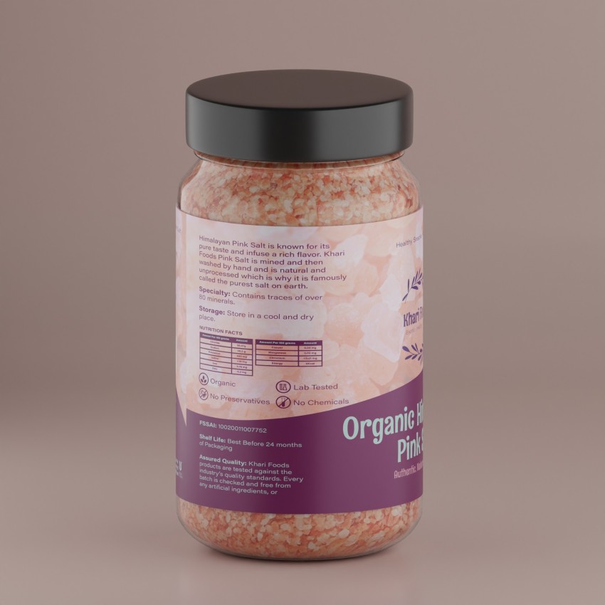 Buy Pink Himalayan Salt Kala Namak Pure and Natural Online in India 