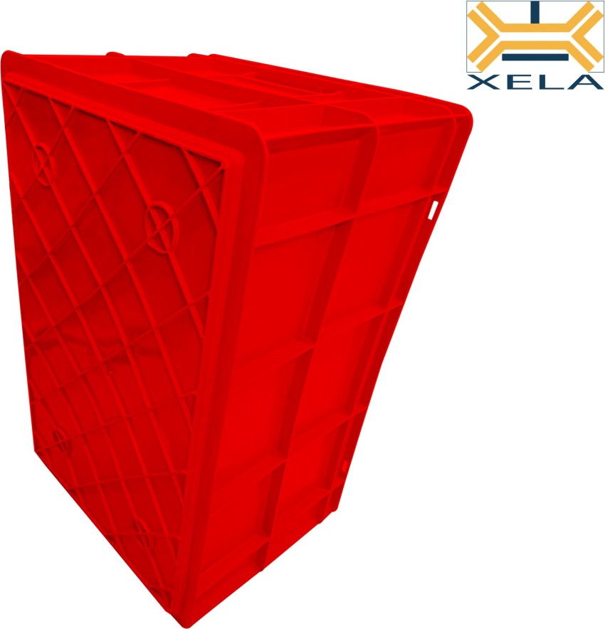 XELA Plastic Multipurpose Heavy Duty Plastic Big Storage Crate