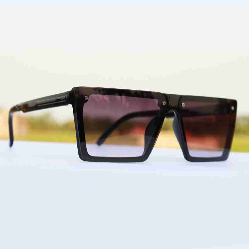 Square type sunglasses clearance