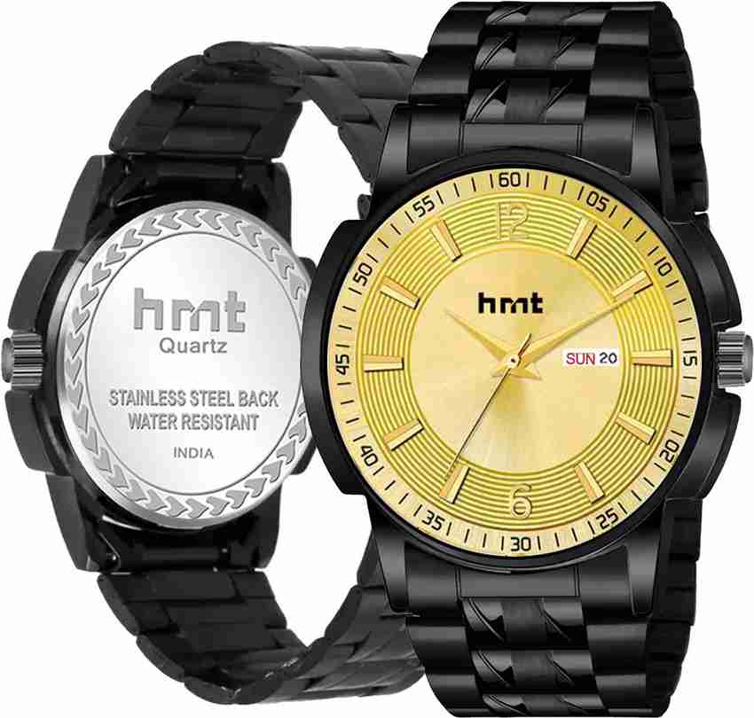 HMT DLX 9143 Pure Black Hands Watches Analog Watch For Men Buy HMT DLX 9143 Pure Black Hands Watches Analog Watch For Men 9143 Analogue Original Day