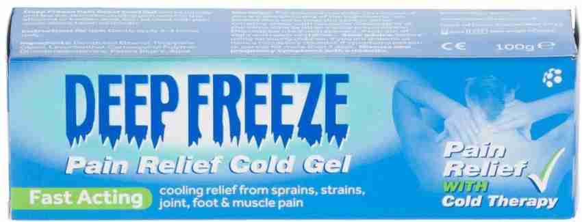 Deep Freeze Pain Relief Cold Gel - 100g (6pcs)