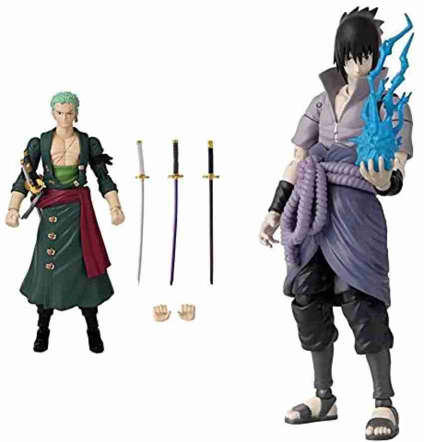 Anime Heroes One Piece Zoro Action Figure (36932) & Naruto Uchiha Sasuke  Action Figure - One Piece Zoro Action Figure (36932) & Naruto Uchiha Sasuke  Action Figure . Buy Action figure toys