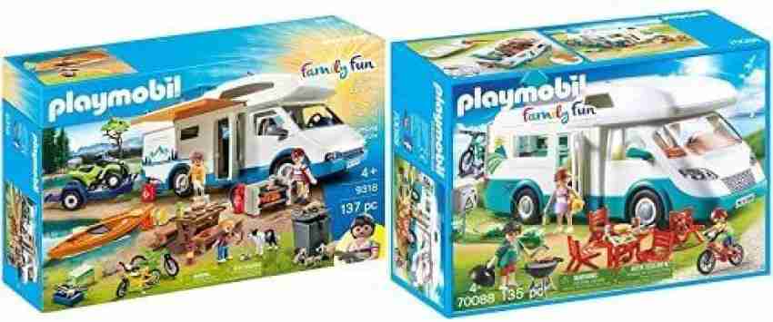 Playmobil Family Fun Family Camper Playset