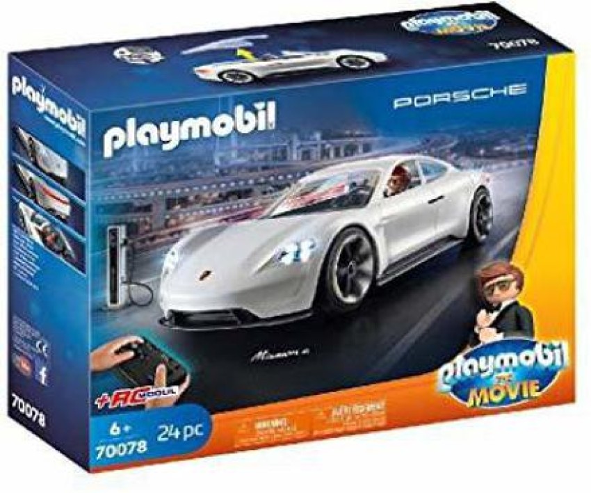 Playmobil The Movie Rex Dasher's Porsche Mission E - The Movie