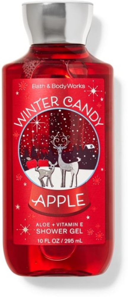 Bath and Body Works New Collection Winter Candy Apple Shower Gel 