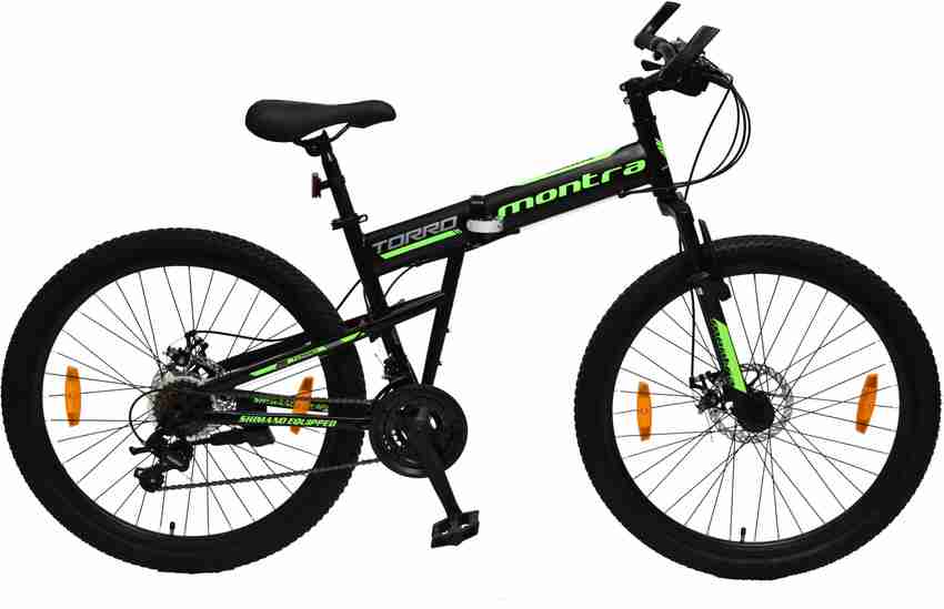 Mongoose alloy best sale folding bike