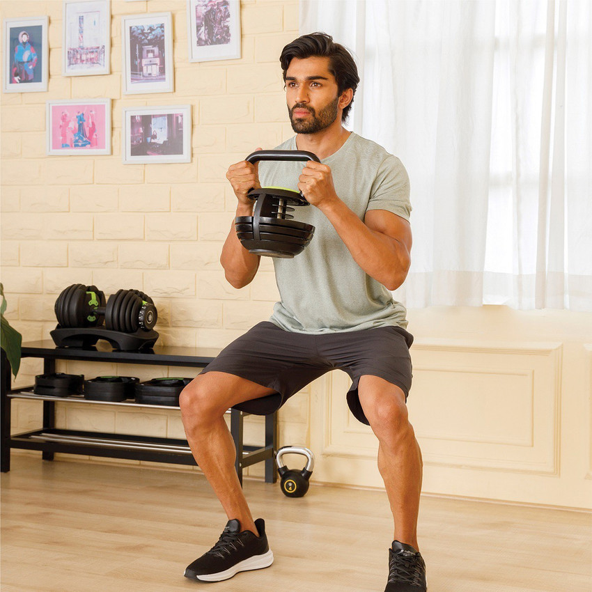Adjustable kettlebell and dumbbell into one deals