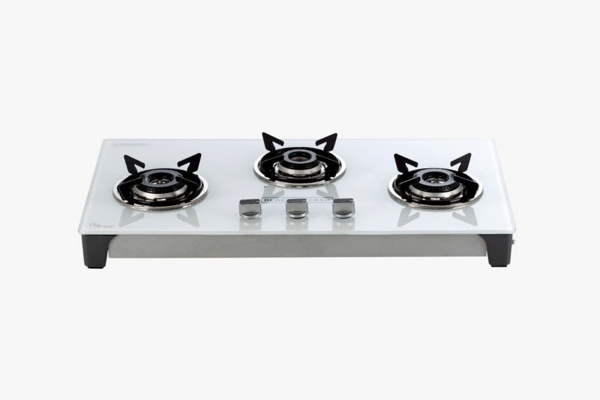 Black Decker Glass Automatic Gas Stove Price in India Buy