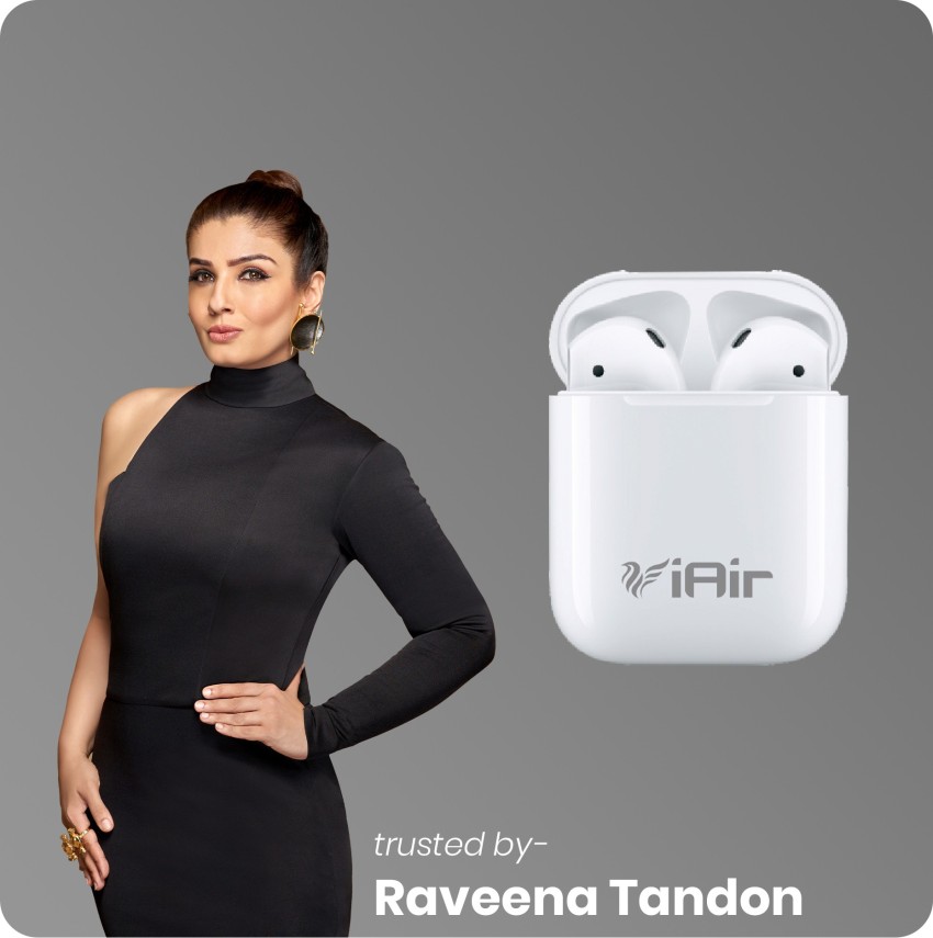 IAIR B19 White Wireless Earbuds with Touch Control High Quality