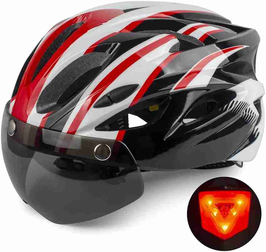 Led bicycle helmet store