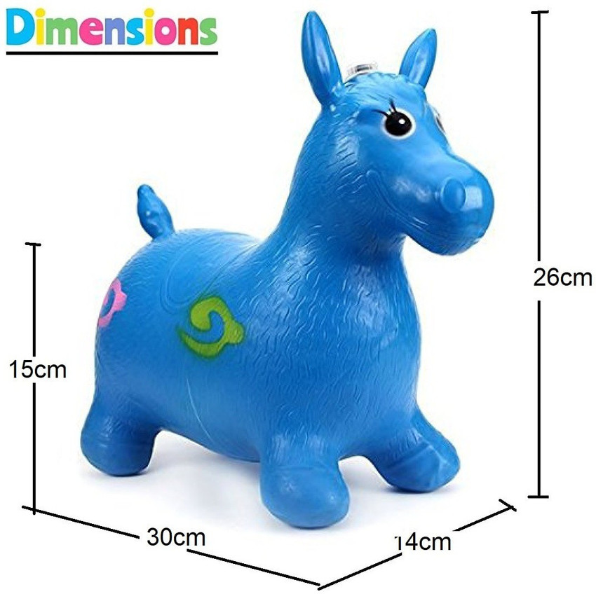 Blue horse hopper sales