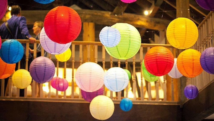 Fall paper lanterns clearance