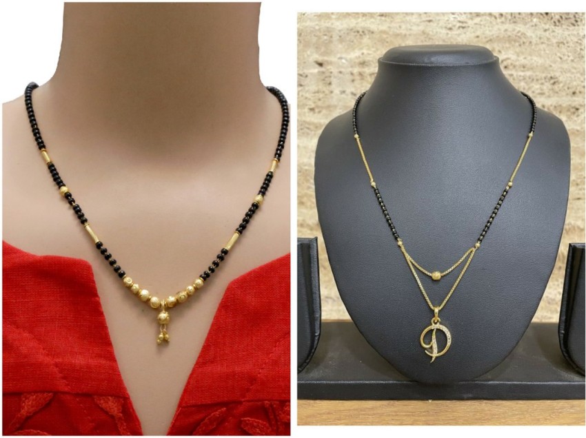 Gold fancy short on sale mangalsutra