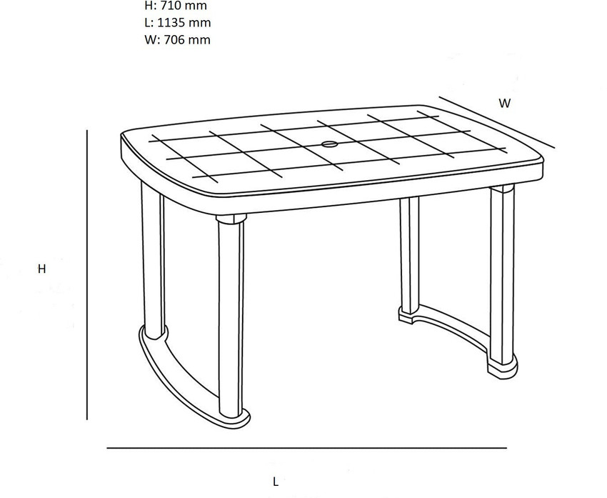 Cello senator hot sale dining table price