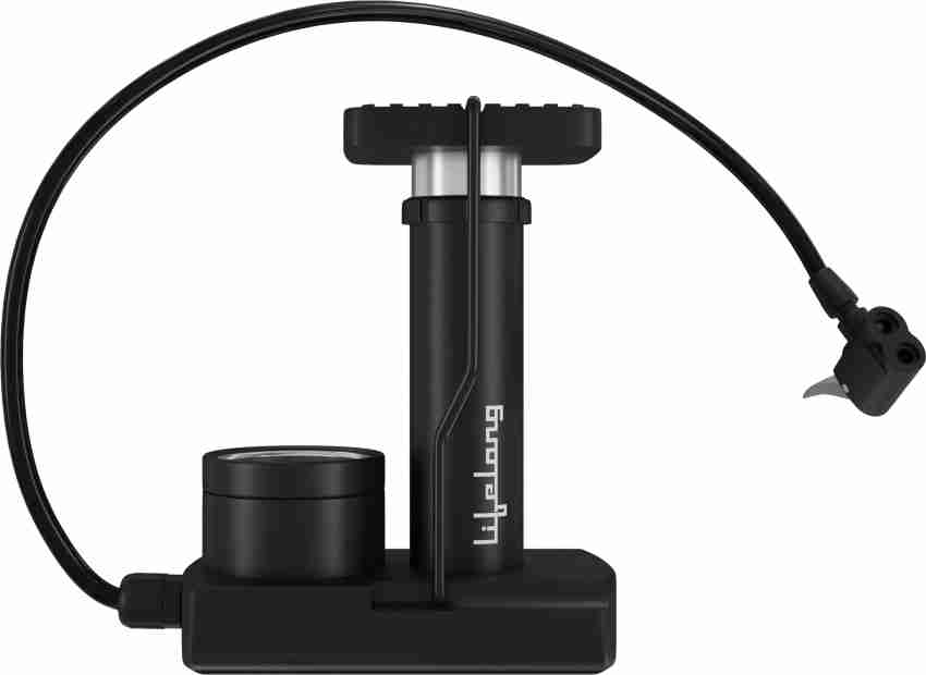 Lifelong LLBAPM01 Bicycle Air Pump with Meter Foot Activated