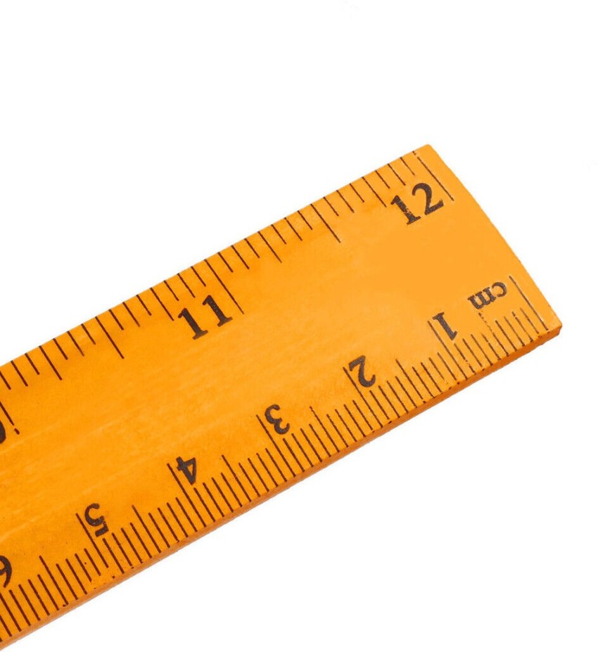 12 Inch Ruler 2pcs Straight Ruler 30cm Ruler With Centimeters and Inches  for sale online