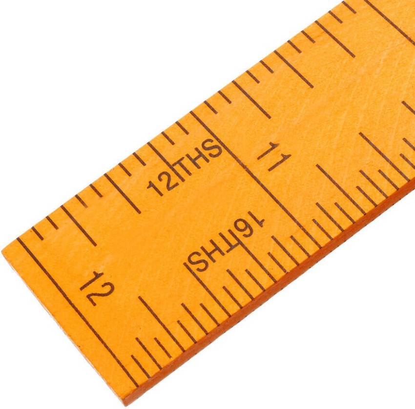 HINDUSTHAN } Wooden Ruler Scale Long for Architects, Engineers, Students,  Tailor, Ruler Scales [ ( 12 INCH ) ( 30