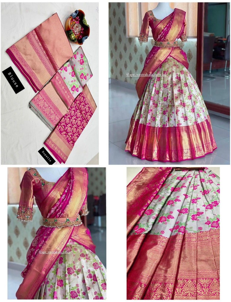 MJ TRENDZ Solid Printed Semi Stitched Lehenga Choli Buy MJ TRENDZ Solid Printed Semi Stitched Lehenga Choli Online at Best Prices in India Flipkart