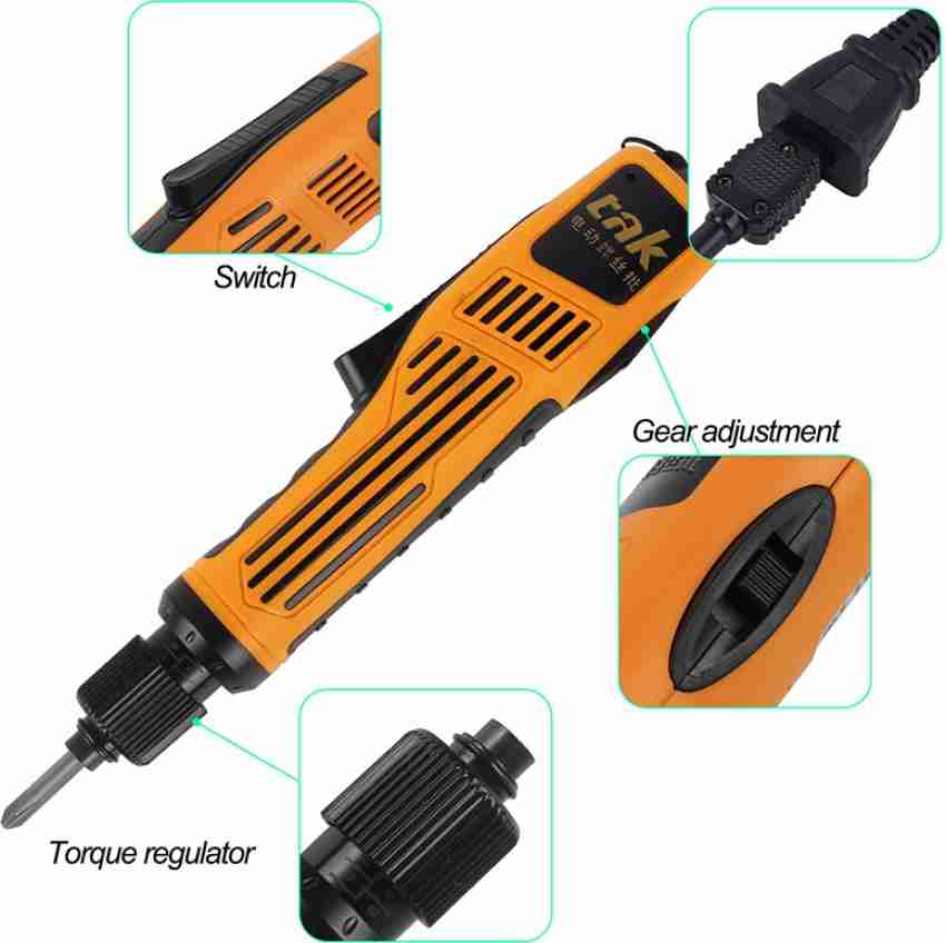 Black Decker DR 260 Electric Drill + Screwdriver And Drill Bit Set for