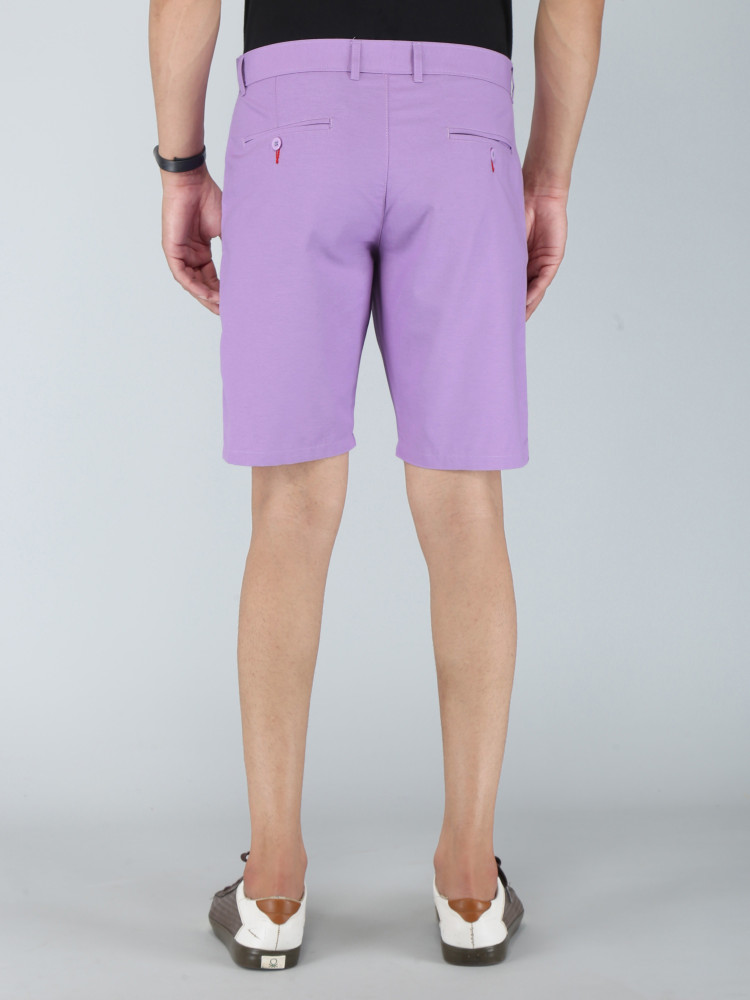 Mens purple chino online shorts