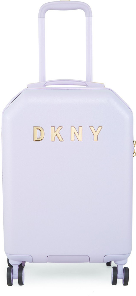 Pink online dkny suitcase