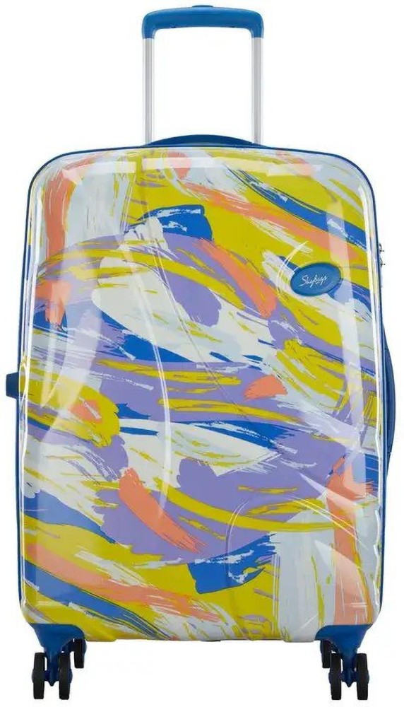 SKYBAGS MINT79TTRQ Check-in Suitcase - 26 inch Blue - Price in India |  Flipkart.com