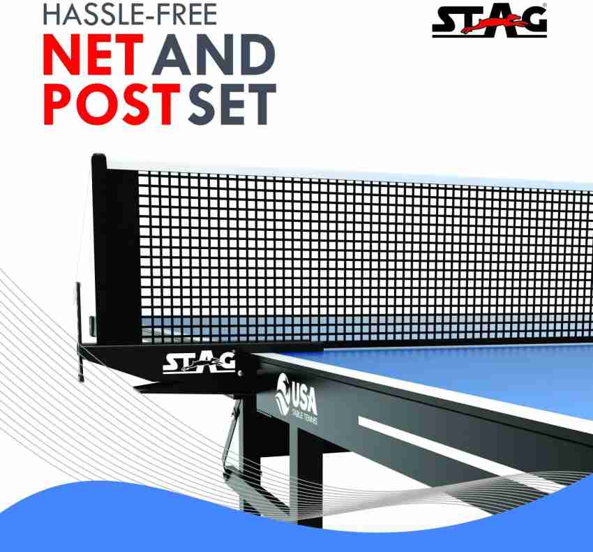 Stag Pacifica OUTDOOR Table Tennis with Rackets, Balls and Storage Pouch