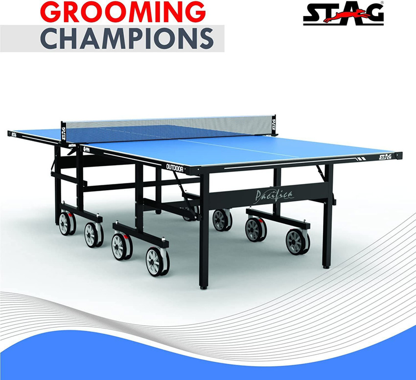 STAG Pacifica table tennis table Rollaway Outdoor Table Tennis