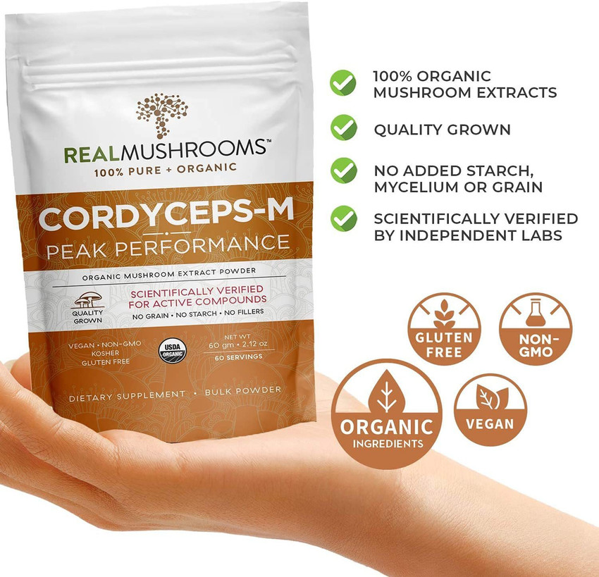 High-Quality Real Mushroom Cordyceps for Daily Use