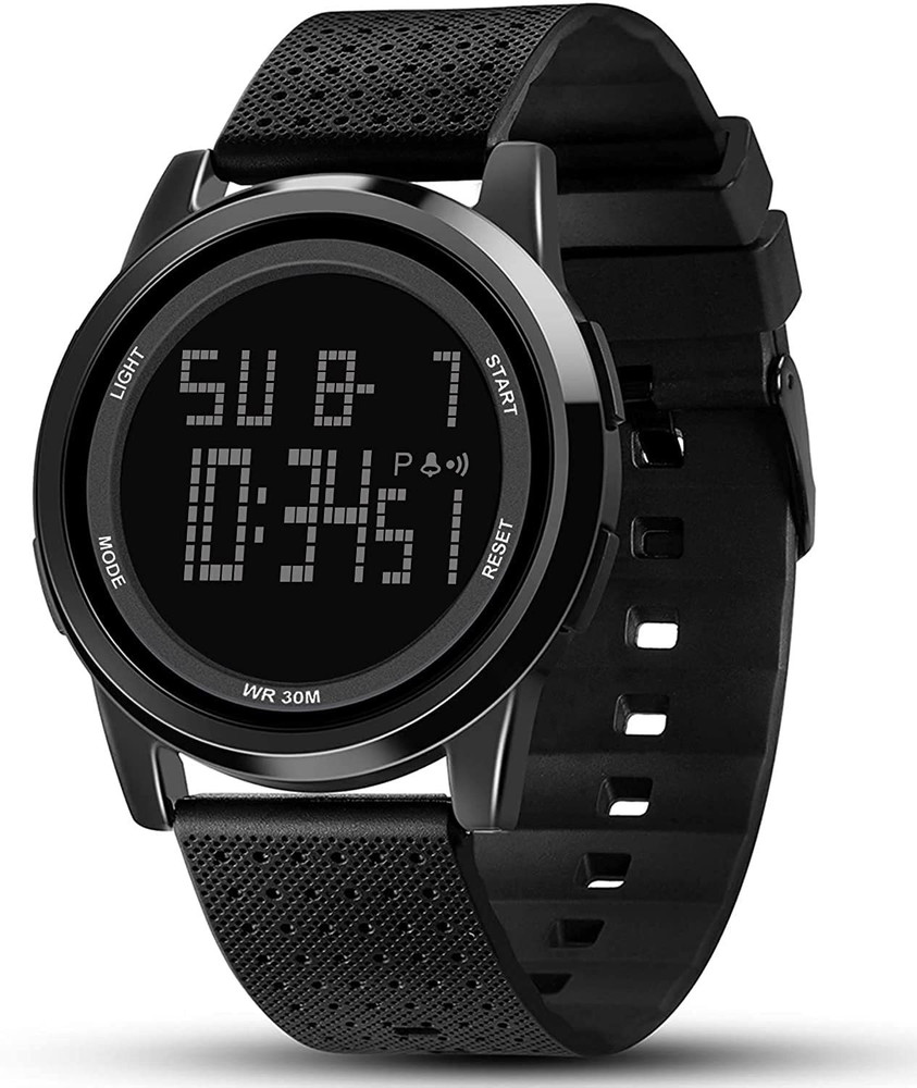 Thin best sale digital watch