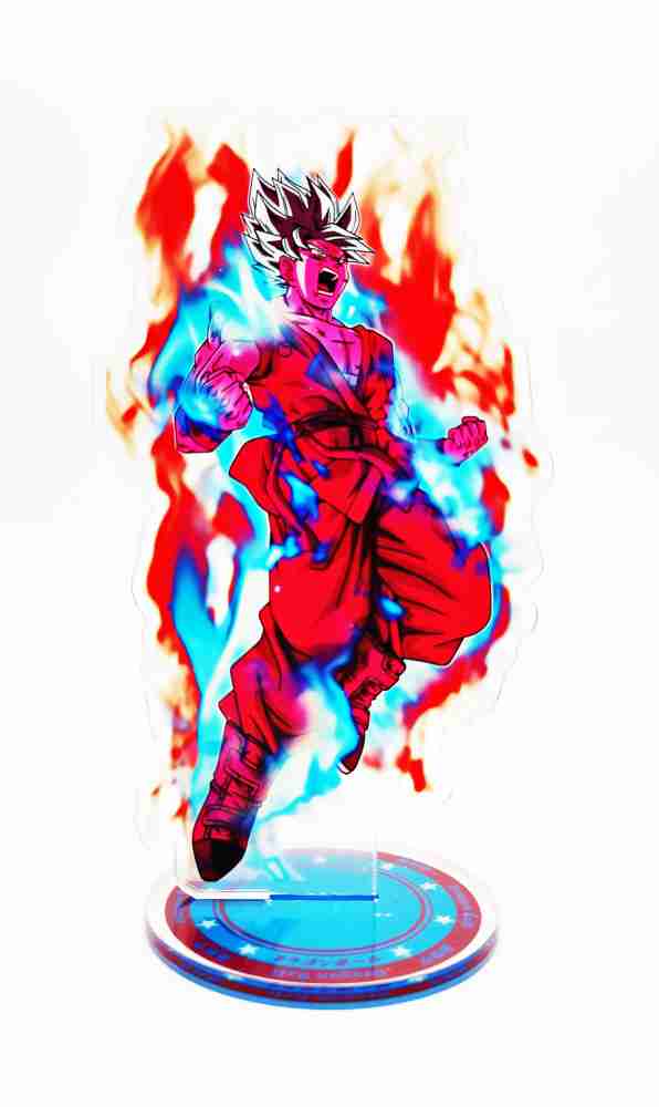 Fanbois Collectors Goku Super Saiyan Blue Kaioken Acrylic Standee