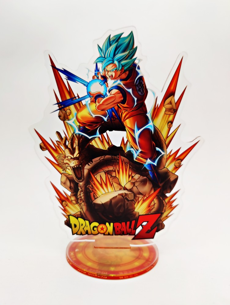 Fanbois Collectors Goku Super Saiyan Blue Kaioken Acrylic Standee