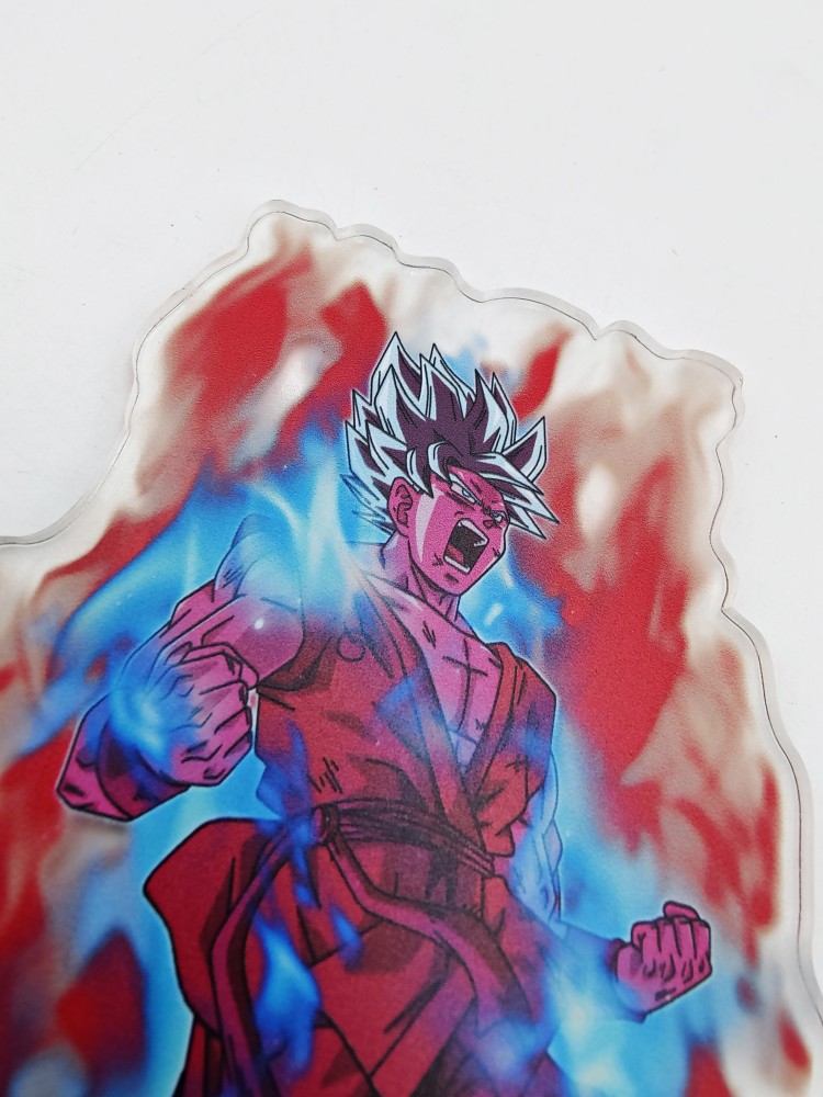 Fanbois Collectors Goku Super Saiyan Blue Kaioken Acrylic Standee