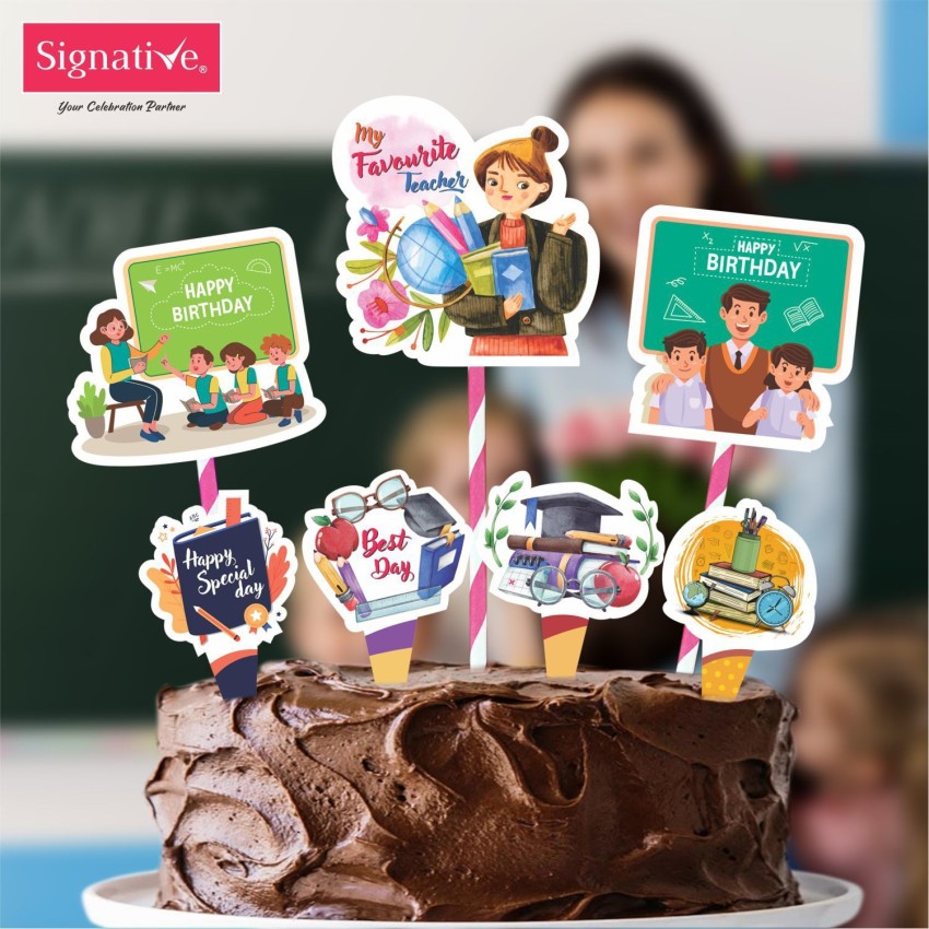 Teacher cake 2