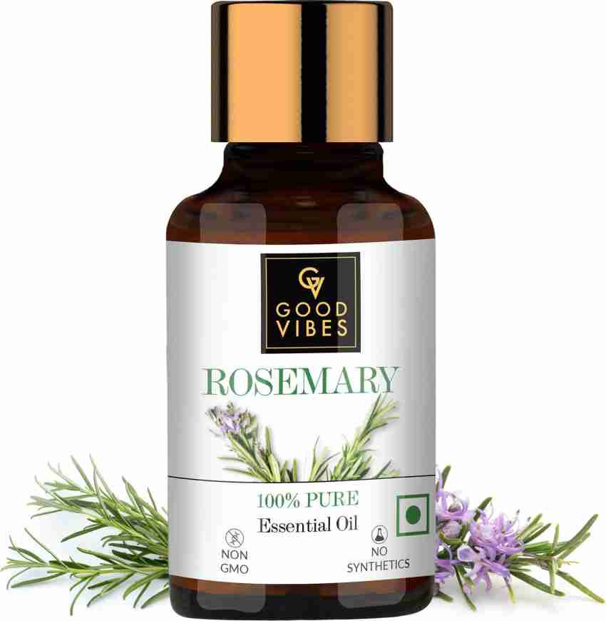 GOOD VIBES 100% Pure Rosemary Essential Oil - Price in India, Buy GOOD  VIBES 100% Pure Rosemary Essential Oil Online In India, Reviews, Ratings &  Features