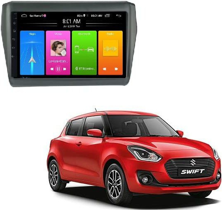 Swift dzire sales touch screen price