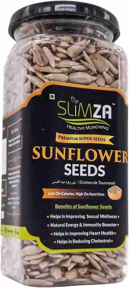 Slimza Healthy Premium Sunflower Seeds High Protein Fiber Weight