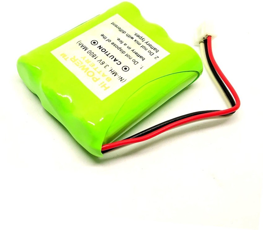 INVENTO 3.6V 1800mah Hi Power NiMH Rechargeable Battery Cell For Cordless  Phone Automotive Electronic Hobby Kit Price in India - Buy INVENTO 3.6V  1800mah Hi Power NiMH Rechargeable Battery Cell For Cordless