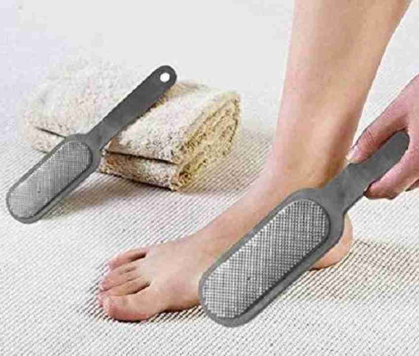 Yora BEST STEEL Foot Scrubber Pedicure Handle For Dead Skin