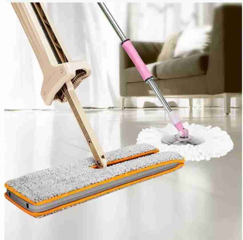 360 Degree Spin Cleaning Floor Mop Multifunctional Flat Mop