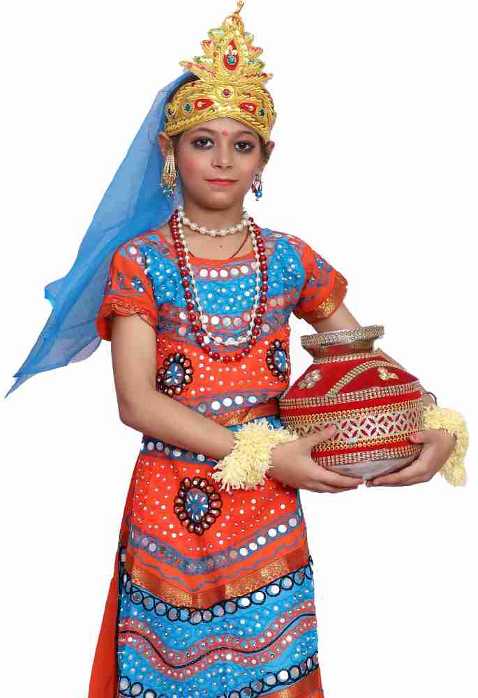 milan dresses Radha Rani Costume Kdhai With Soft Touch Quality Kids Costume Wear Price in India Buy milan dresses Radha Rani Costume Kdhai With Soft Touch Quality Kids Costume Wear online