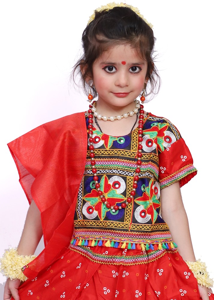 Lambadi dress hot sale for baby girl