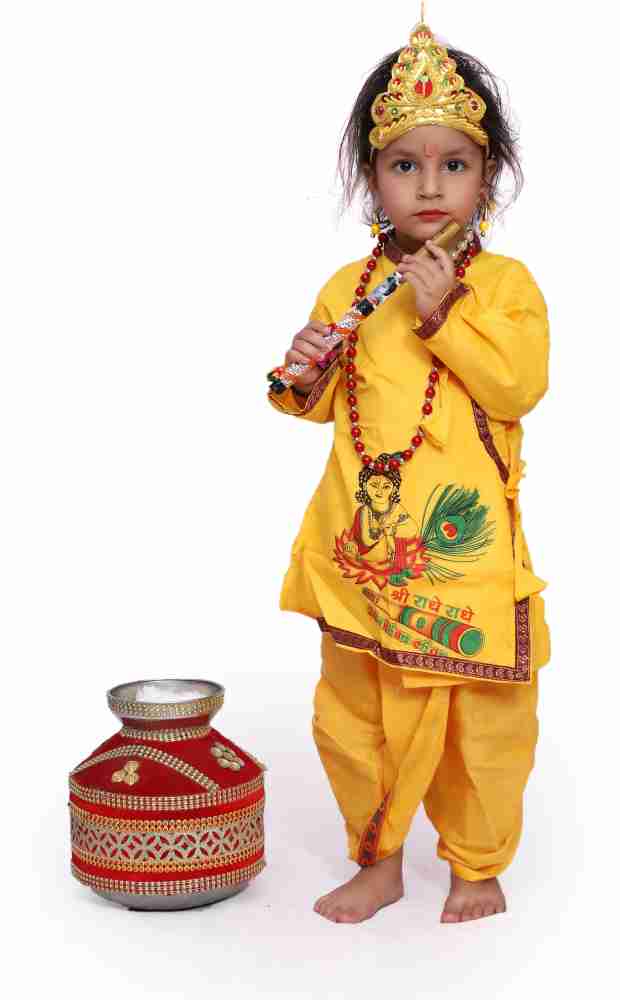 Janmashtami dress for girl sale