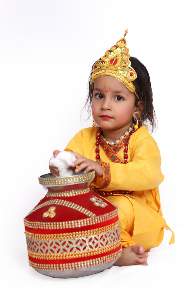 Krishna dress for hot sale baby boy online