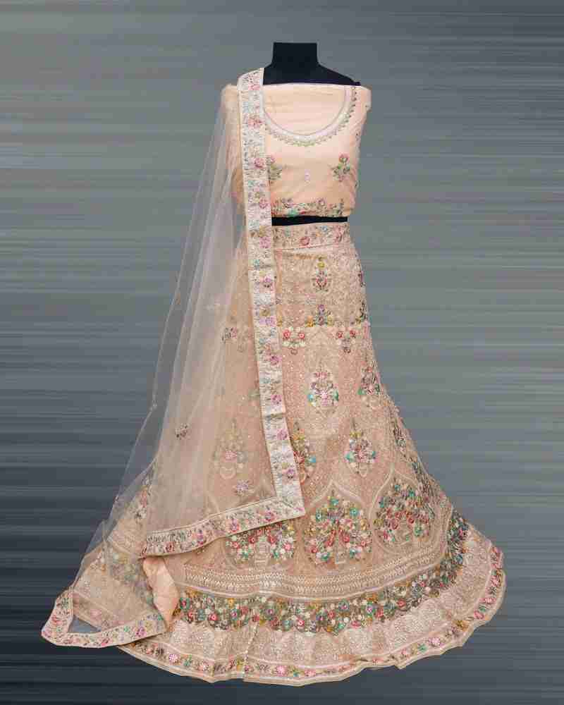 Ishita House Factory Outlet Embroidered Stitched Lehenga Choli