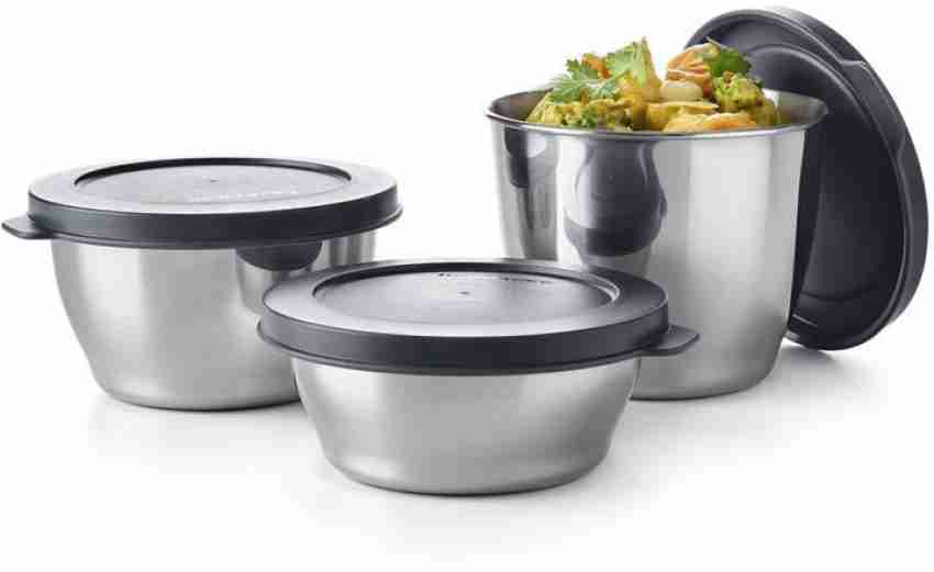 Ridhi Sidhi Tupperware Steel Serving Lunch Set With