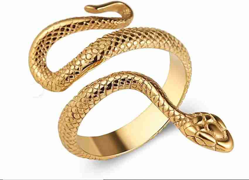Gold ring snake clearance design